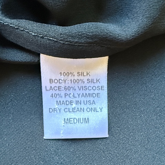 Cami NYC Black Silk Cami - Picture 6 of 6